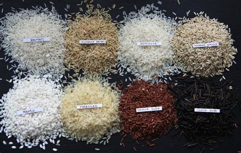 Rôzne druhy obilnín vhodných pre deti