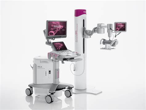 Automatizovaný ultrazvukový prístroj ACUSON S2000 s robotickým ramenom ABVS