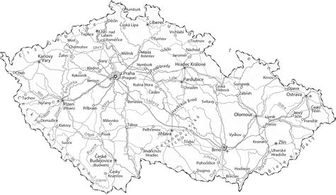 Mapa Českej republiky s vyznačenými regiónmi s nízkou kapacitou škôlok