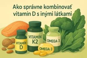 Interakcia vápnika s vitamínom D a horčíkom