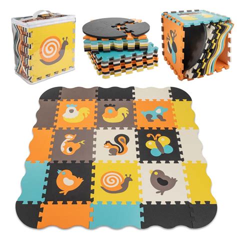 ukážka penovej podložky s motívom zvieratiek