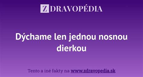 Ilustrácia správneho fúkania nosa jednou dierkou
