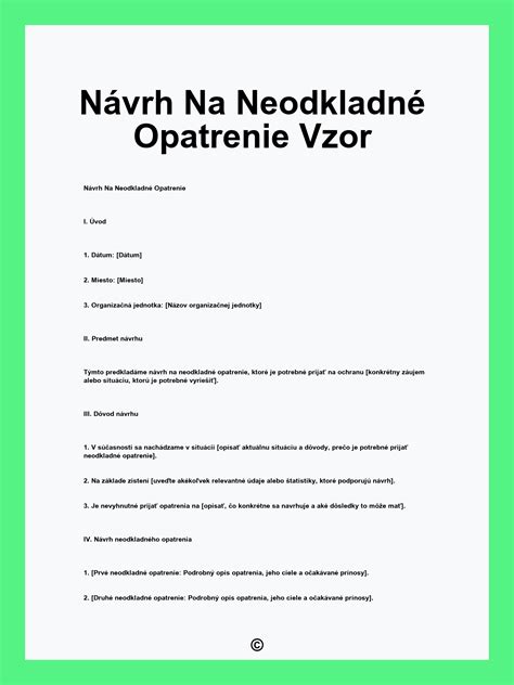 Infografika zobrazujúca kroky na podanie návrhu na neodkladné opatrenie