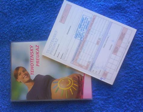 Ukážka tehotenskej knižky