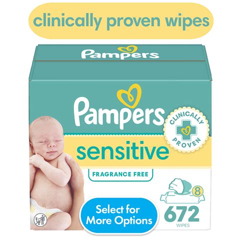 Infografika porovnávajúca čistenie Pampers Sensitive s vodou a bavlnou