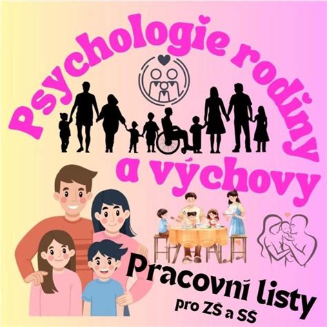 Ilustrácia rodiny s rôznymi typmi výchovy