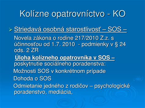 Kolízny opatrovník a jeho úloha v konaní