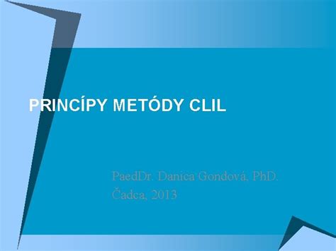 Princípy metódy BLW