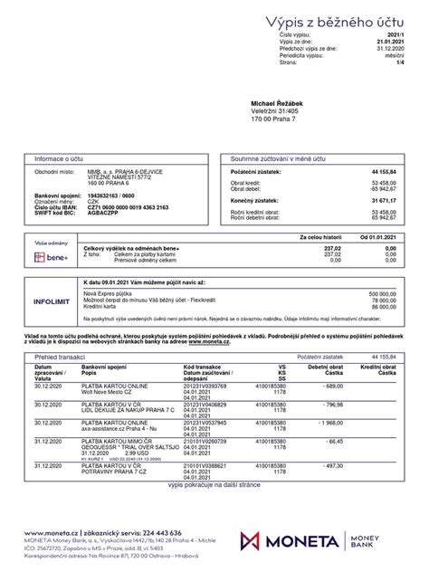 Ilustrácia bankového účtu a symbolu eur