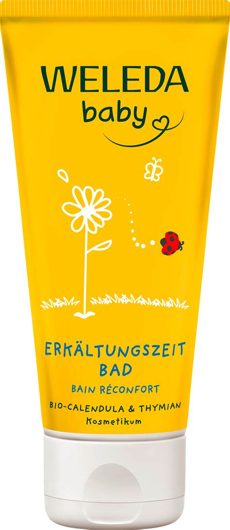 Obal krému na zadoček Weleda s nechtíkom