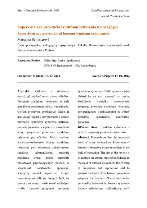 Schéma - Prevencia CAN syndrómu