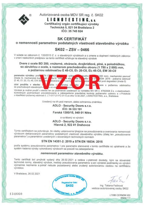 Bezpečnostné certifikáty hračiek