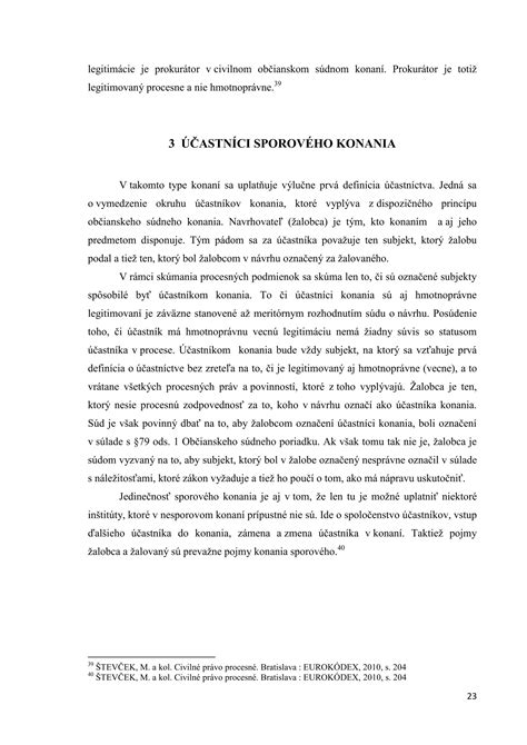 Štruktúra súdneho konania o výživnom