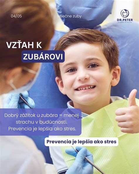 Infografika o možnostiach zvládania strachu u detí u zubára