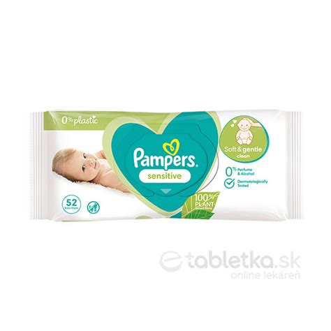balenie Pampers Sensitive vlhčené obrúsky