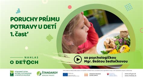 Ilustrácia dieťaťa s poruchou príjmu potravy