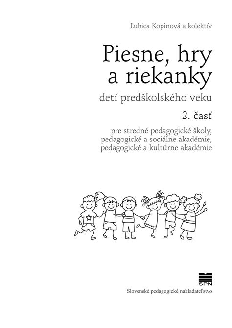 Ilustrácia detí spievajúcich a recitujúcich riekanky