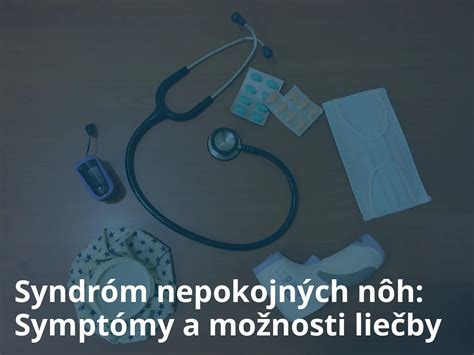 Ilustrácia syndrómu nepokojných nôh