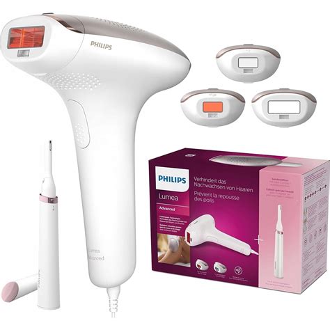 Philips Lumea s rôznymi nadstavcami