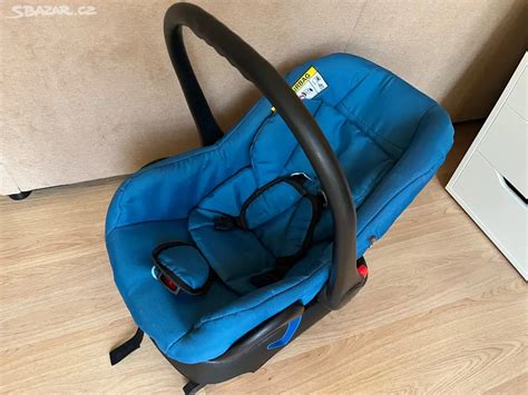 Ilustrácia autosedačky typu vajíčko s označením ISOFIX
