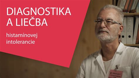 Infografika znázorňujúca proces diagnostiky histamínovej intolerancie