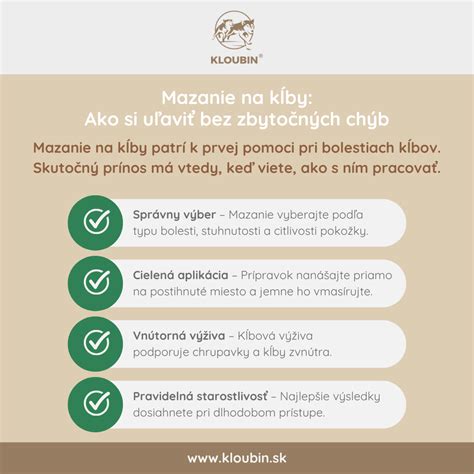 infografika zložiek kĺbovej výživy