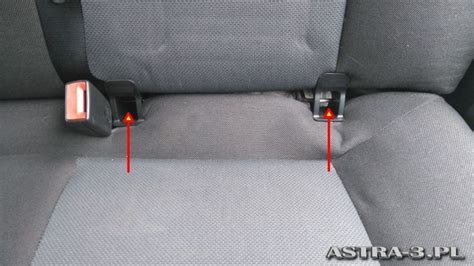 Detaily upevnenia ISOFIX v Opel Insignia