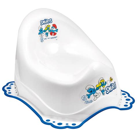 Obrázok rôznych produktov Maltex: nočník Minimal, redukcia na WC Minimal, sedadlo The Smurfs