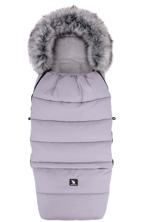Dieťa v fusaku Cottonmoose Moose Combi gray v kočíku