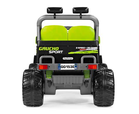 Elektrické autíčko Peg Perego s náhradnými kolesami