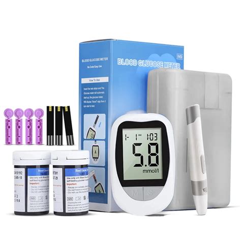 Ilustrácia merania hladiny cukru v krvi pomocou glukometra