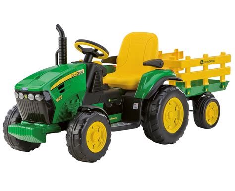 Detský elektrický traktor s nakladačom Peg Perego John Deere Ground Loader