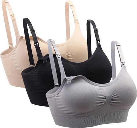 Koláž rôznych štýlov dojčiacich podprseniek