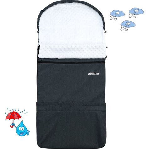 Rozmery a otvory na popruhy fusaku Esito SOFT DUO Minky