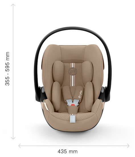 Ilustrácia autosedačky Cybex Cloud G i-Size pripnutá na kočík