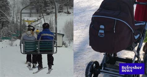 Ilustračná fotografia zimného fusaka s dieťaťom v kočíku