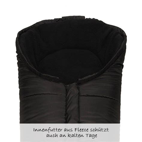 Schéma fusaku Kaiser Iglu Thermo Fleece s vyznačenými otvormi na pásy a reflexnými prvkami