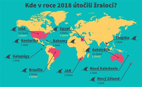 Mapa rozšírenia žraloka tigrieho