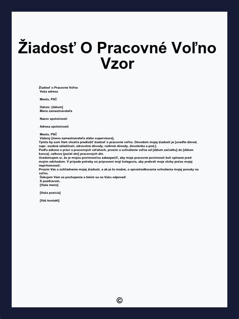 graf s výpočtom pracovného voľna