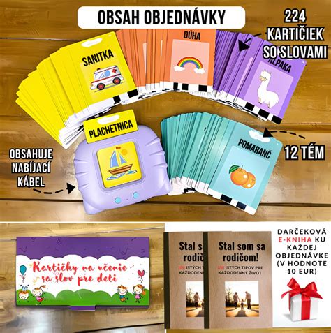 detské knihy a hračky na rozvoj reči