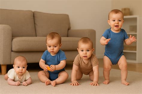 Vývoj dieťaťa v 4 mesiacoch: polohy na bruchu a chrbte