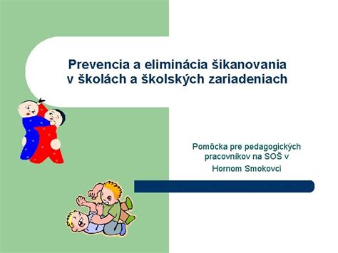Infografika o prevencii šikanovania v školách