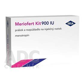 Schéma aplikácie lieku Meriofert Kit