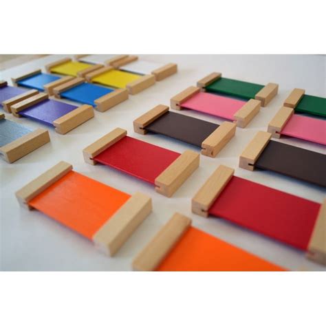 Montessori farebné doštičky