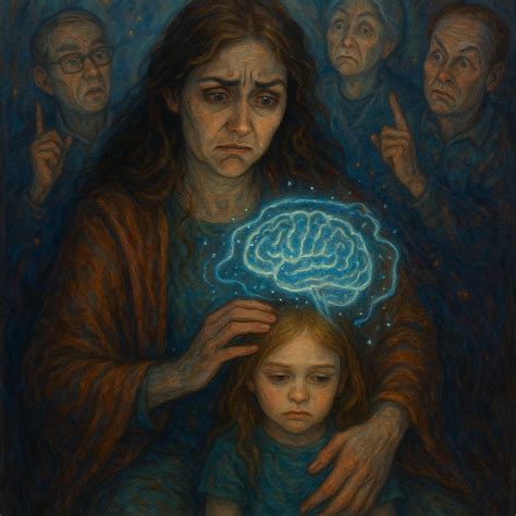 Ilustrácia dieťaťa, ktoré čaká, kým rodič dohovorí