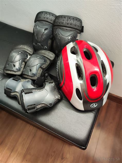 Bezpečnostné prvky pre malých cyklistov (prilba, chrániče)
