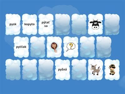 Pexeso s písmenami b a d