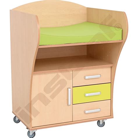 Infografika o údržbe prebaľovacieho pultu