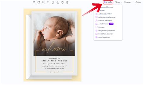 Ukážka rôznych štýlov šablón pre oznámenie o narodení