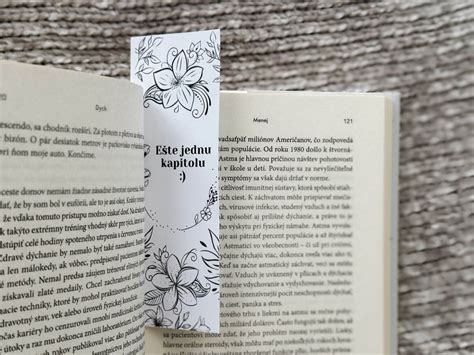 Kreatívna záložka do knihy